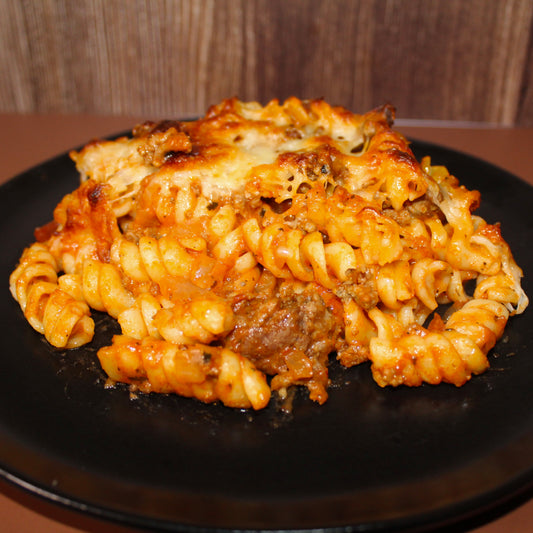 Creamy Beef Pasta Bake
